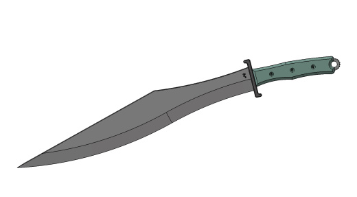 messer-29弯刀模型缩略图