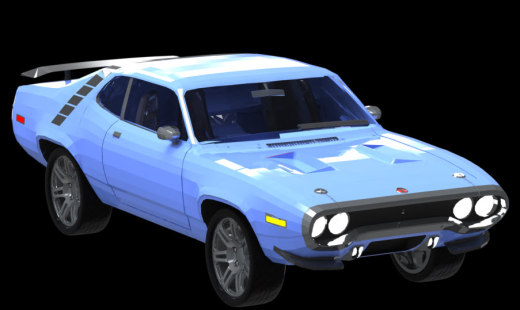 老式轿车 plymouth roadrunner缩略图