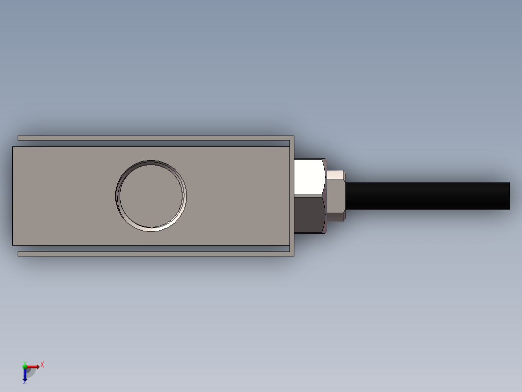 12-20UNF 螺纹不锈钢 S 型称重传感器 500lb 1klb 1.5klb