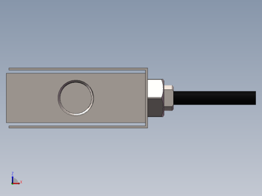 12-20UNF 螺纹不锈钢 S 型称重传感器 500lb 1klb 1.5klb缩略图