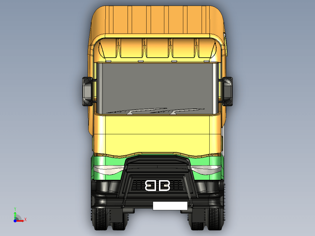 Truck TBO T9卡车头