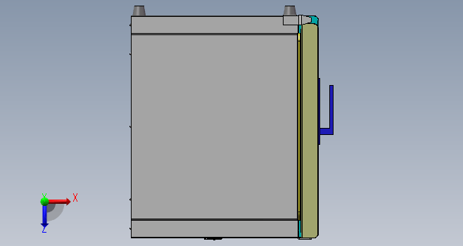 电热鼓风干燥烤箱卧式136L-2kw