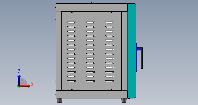 电热鼓风干燥烤箱卧式136L-2kw