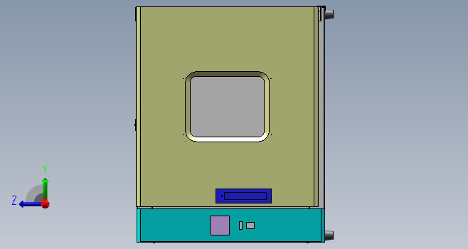 电热鼓风干燥烤箱卧式136L-2kw