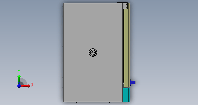 电热鼓风干燥烤箱卧式136L-2kw