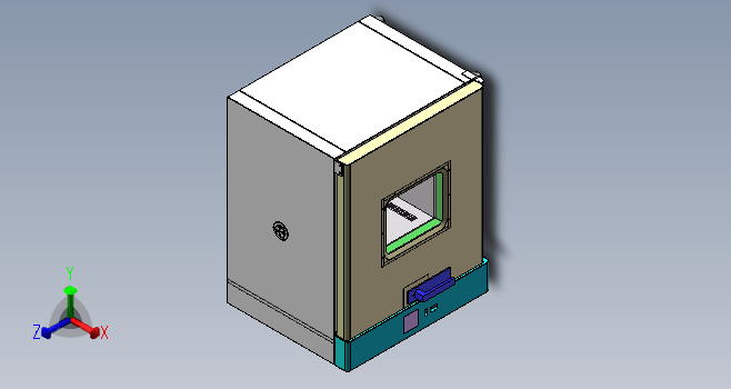 电热鼓风干燥烤箱卧式136L-2kw