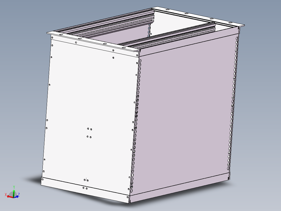 机箱 三维图纸与CAD图纸