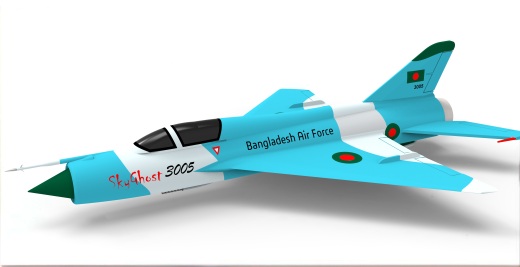 米格21飞机 mig-21简易模型缩略图