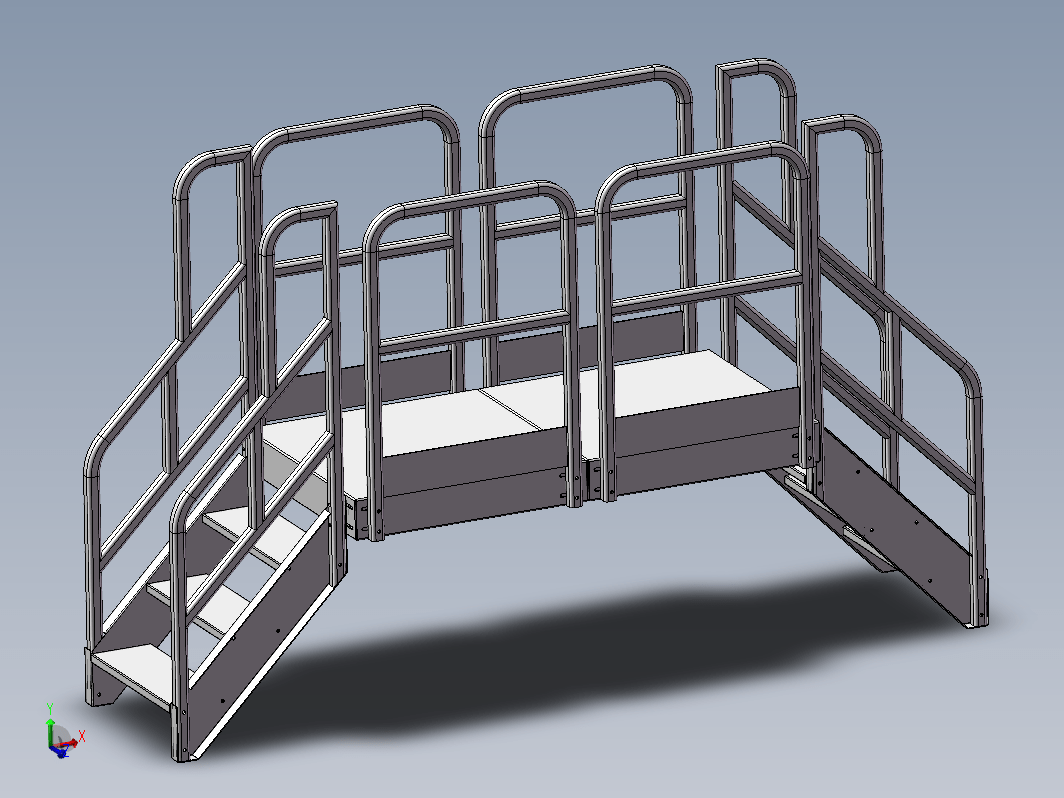 模块化平台和楼梯