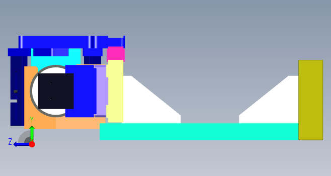 CCD相机模型图