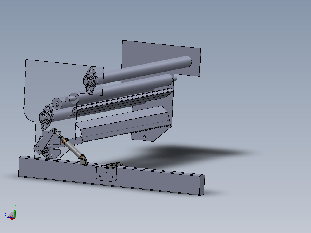 床单折叠机构 Bed sheet Folder Machine