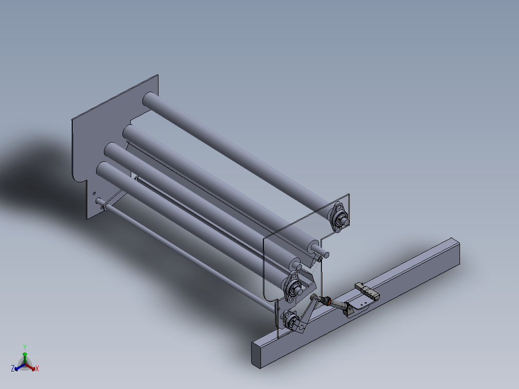 床单折叠机构 Bed sheet Folder Machine