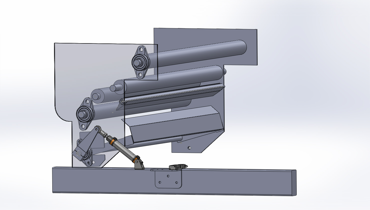 床单折叠机构 Bed sheet Folder Machine