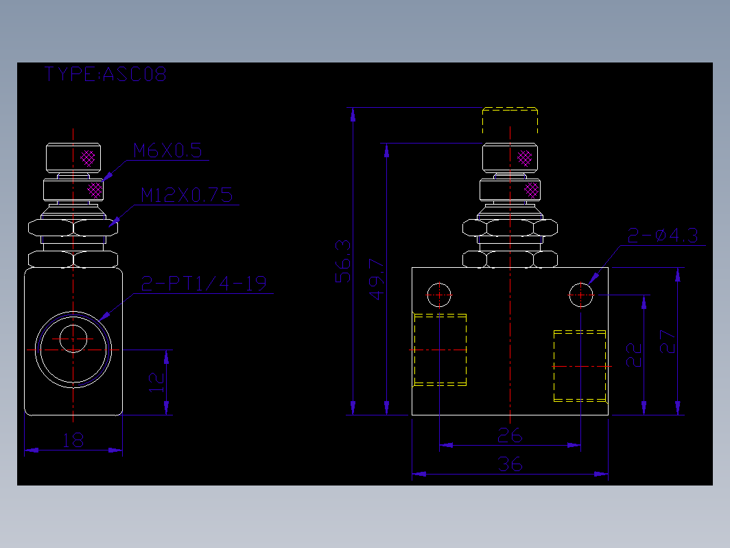 Asc机械阀 ASC08