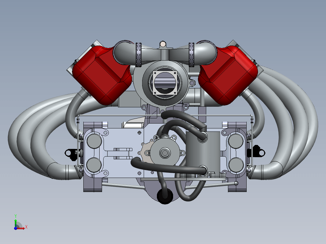 【229】610cc涡轮复合发动机