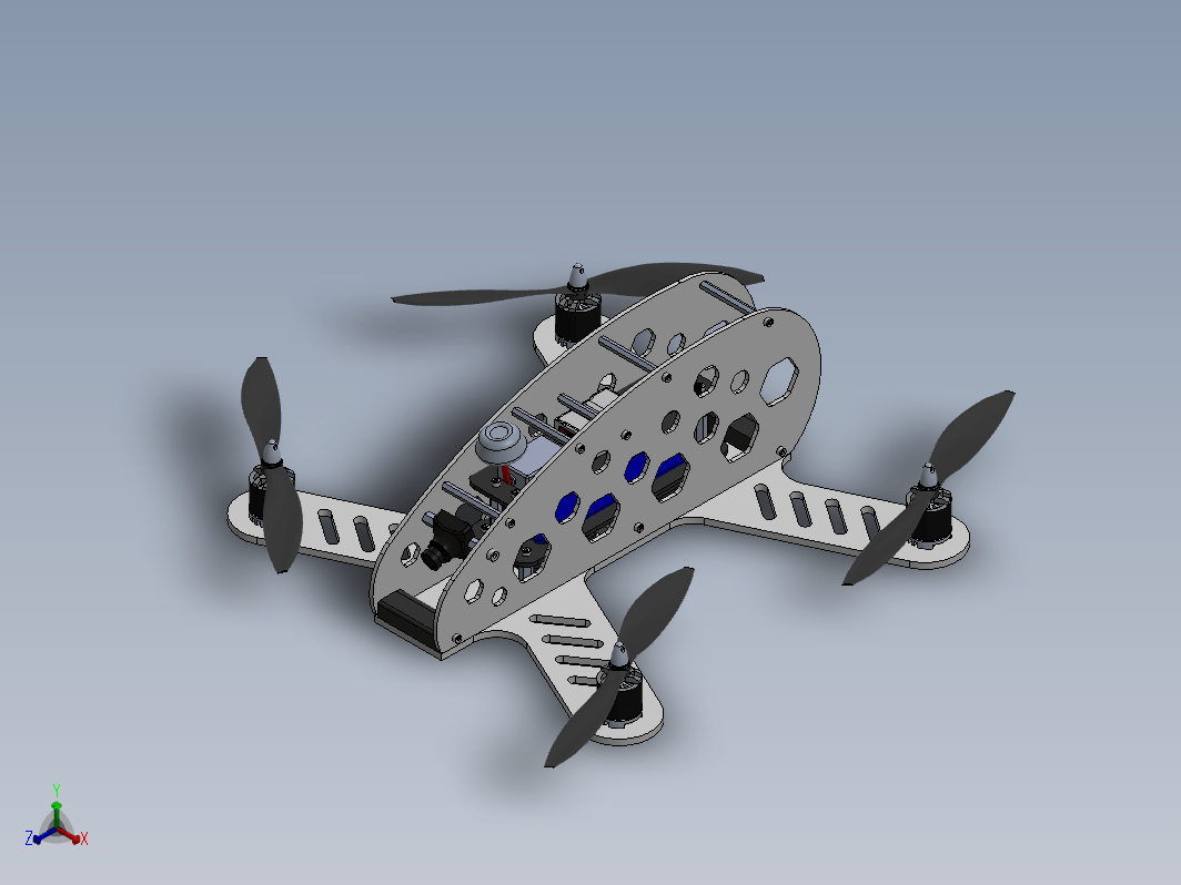 Mini Quadrotor超简易四轴飞行器