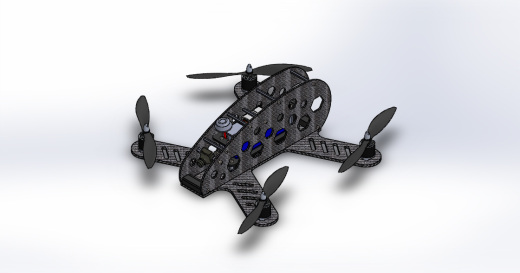 Mini Quadrotor超简易四轴飞行器缩略图