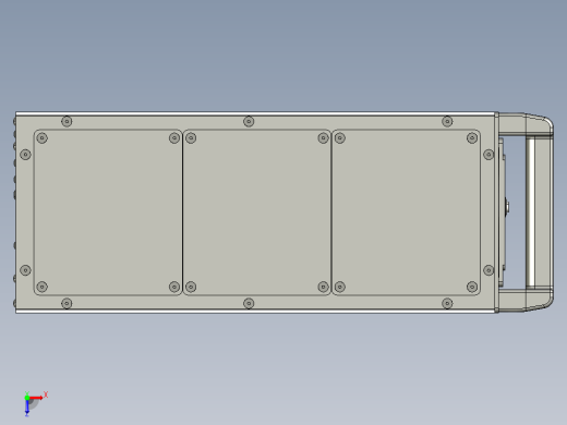 casemaker 4u机架机柜钣金结构缩略图
