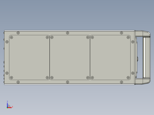 casemaker 4u机架机柜钣金结构缩略图