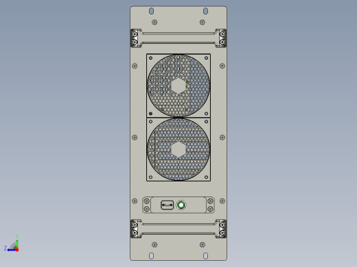 casemaker 4u机架机柜钣金结构缩略图