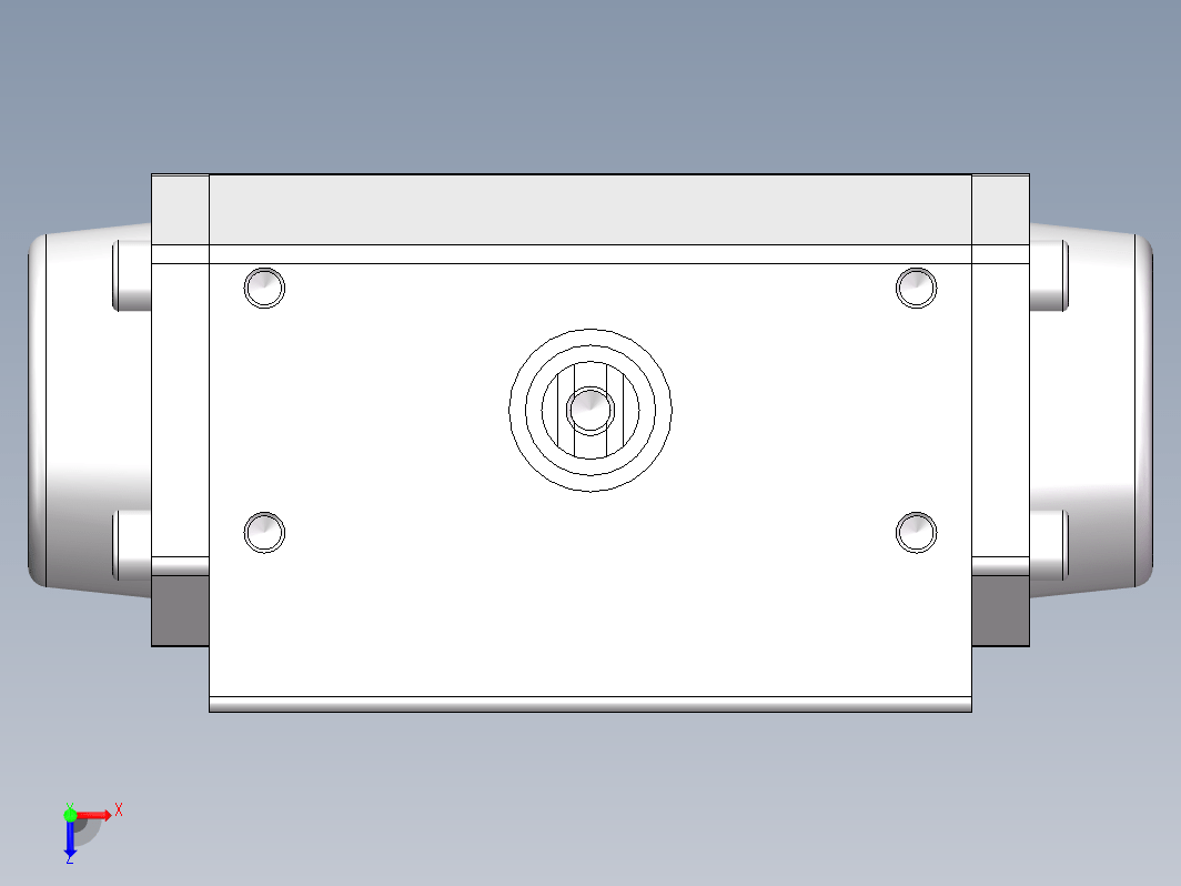 DN15三片式气动球阀