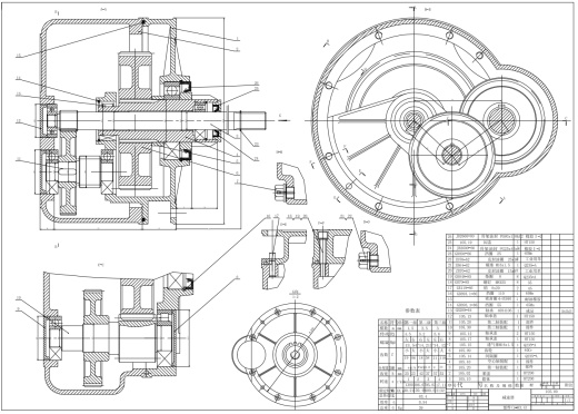3吨电动葫芦设计+CAD+说明缩略图