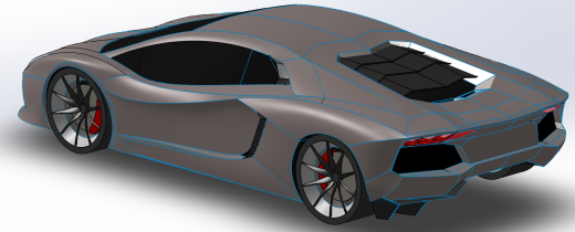 兰博基尼Aventador外壳造型缩略图