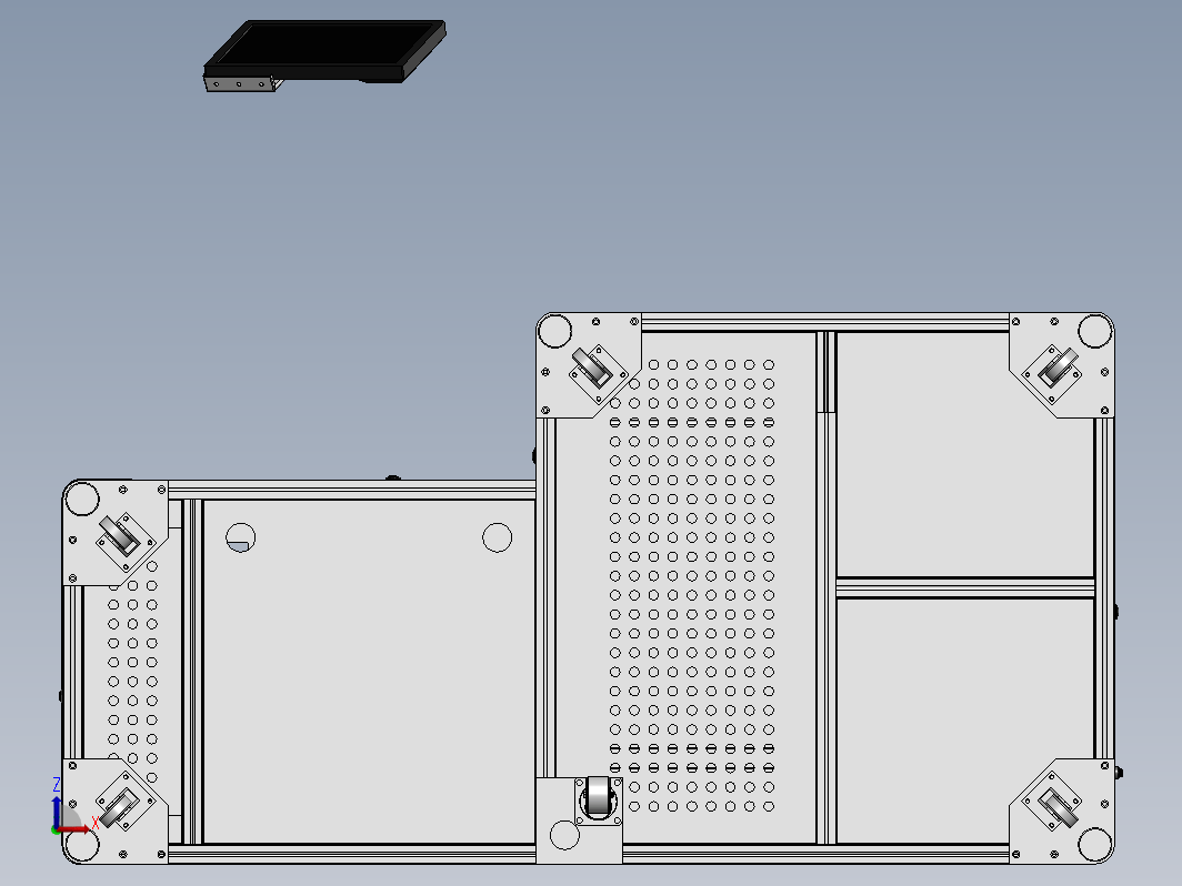 铝型材机架钣金造型-15