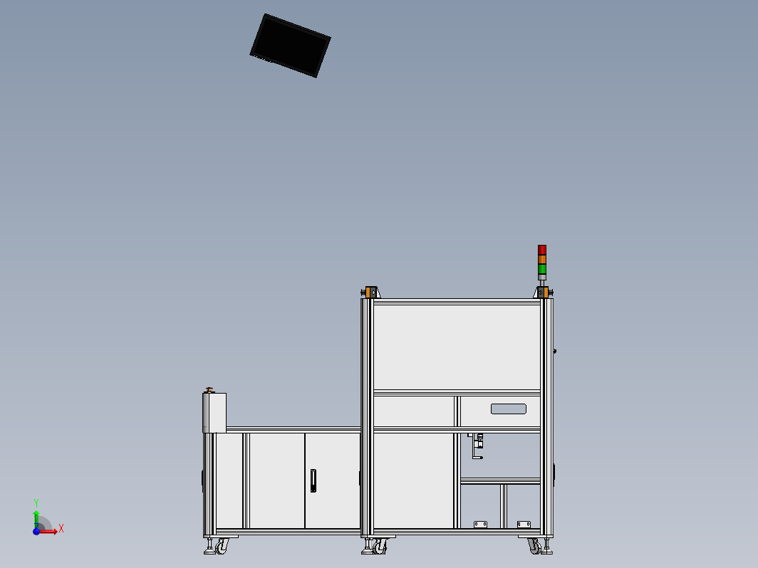 铝型材机架钣金造型-15