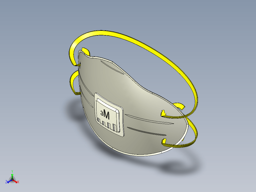 N95口罩模型