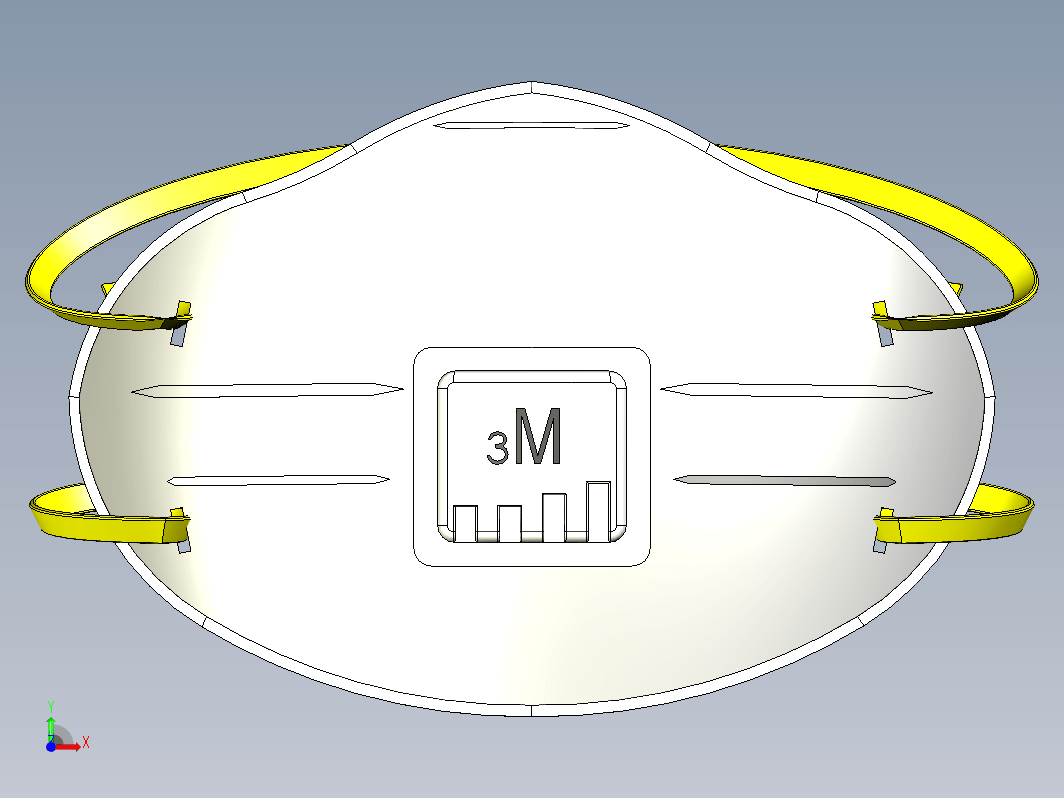 N95口罩模型