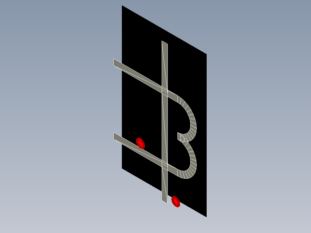 电气符号  脉冲变压器  (gb4728_8_3D.6)