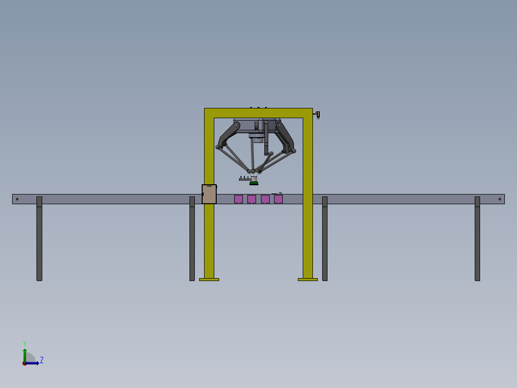 workpiece工件拣取输送线