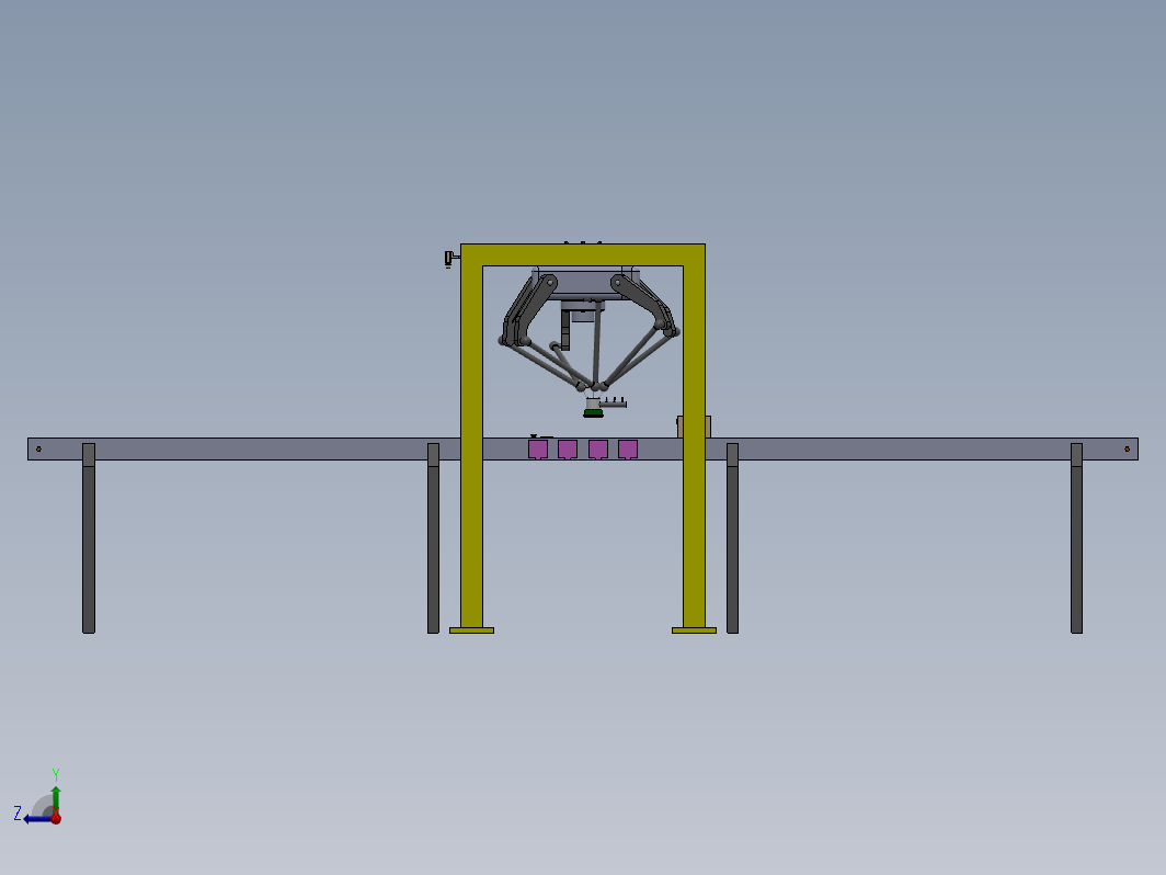 workpiece工件拣取输送线