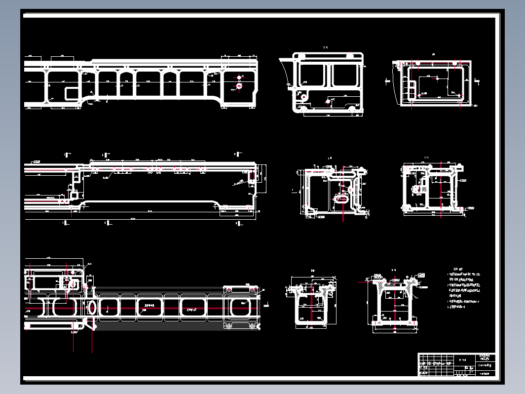 CA6140车床床身加工工艺及夹具设计 CAD+说明书