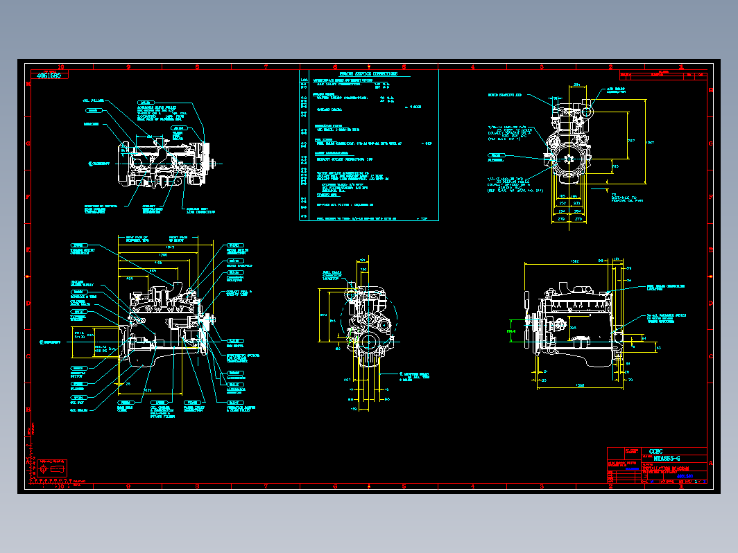 康明斯柴油机4061580-NTA855-C