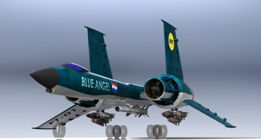 Blue Angel火箭飞机缩略图