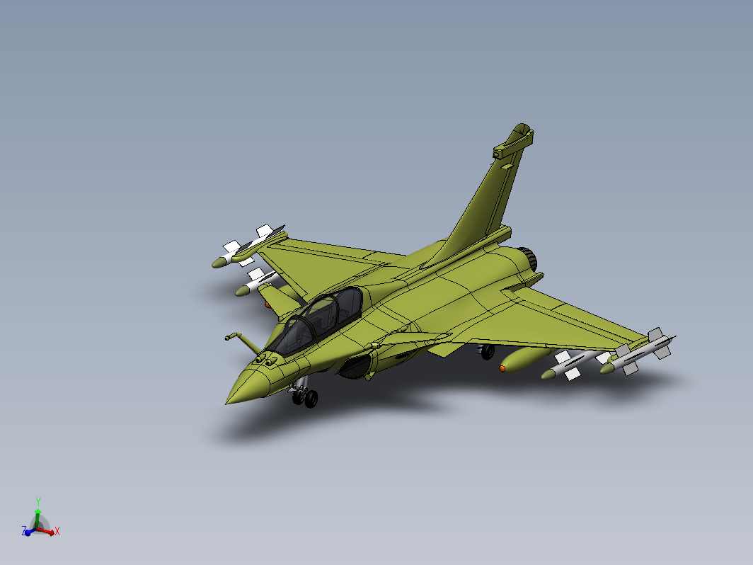 达索阵风(Dassault Rafale)战斗机