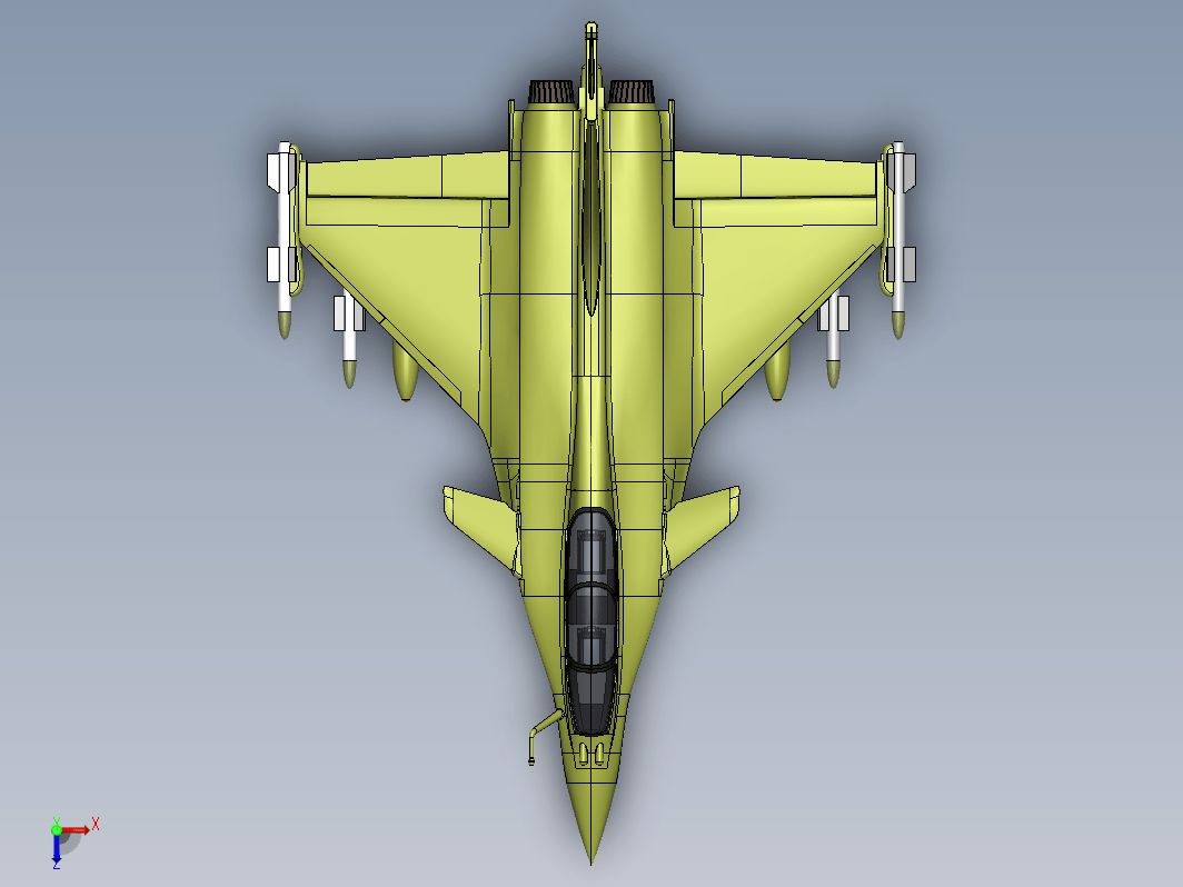 达索阵风(Dassault Rafale)战斗机