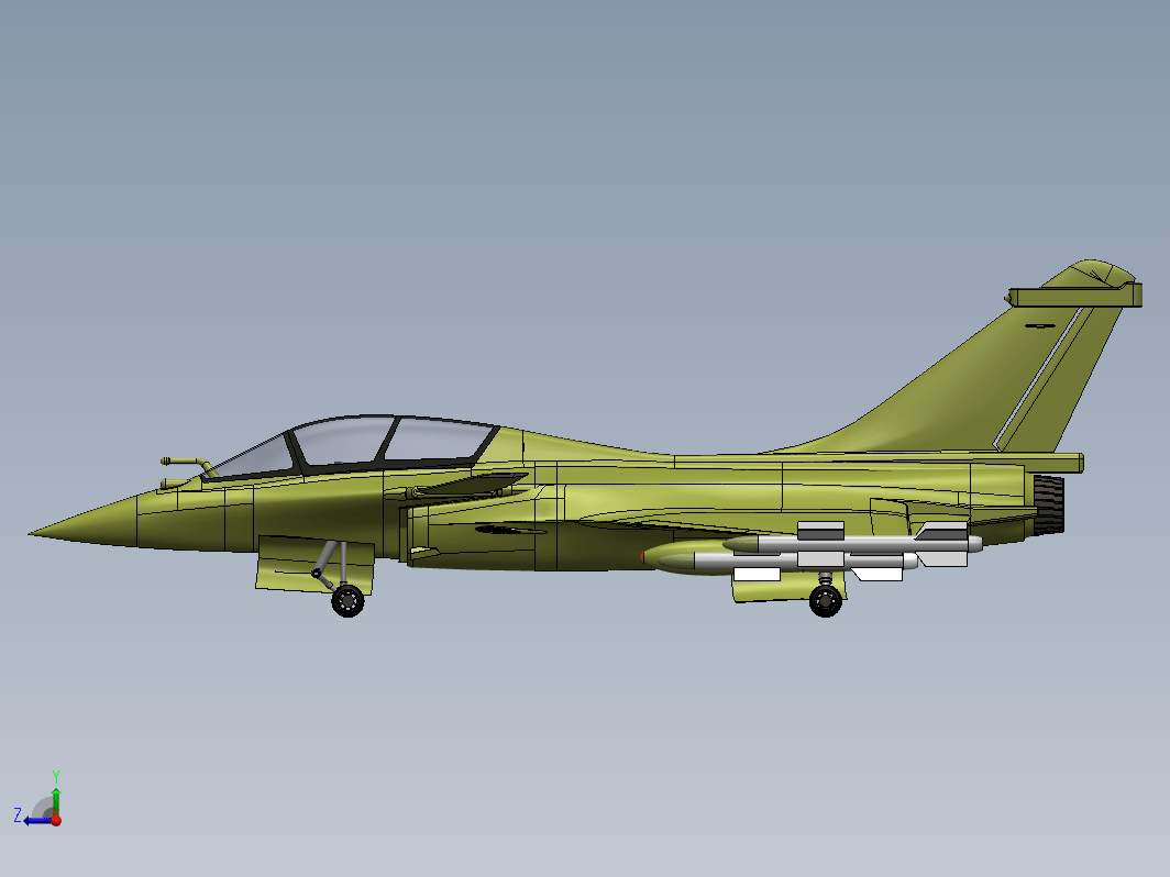 达索阵风(Dassault Rafale)战斗机