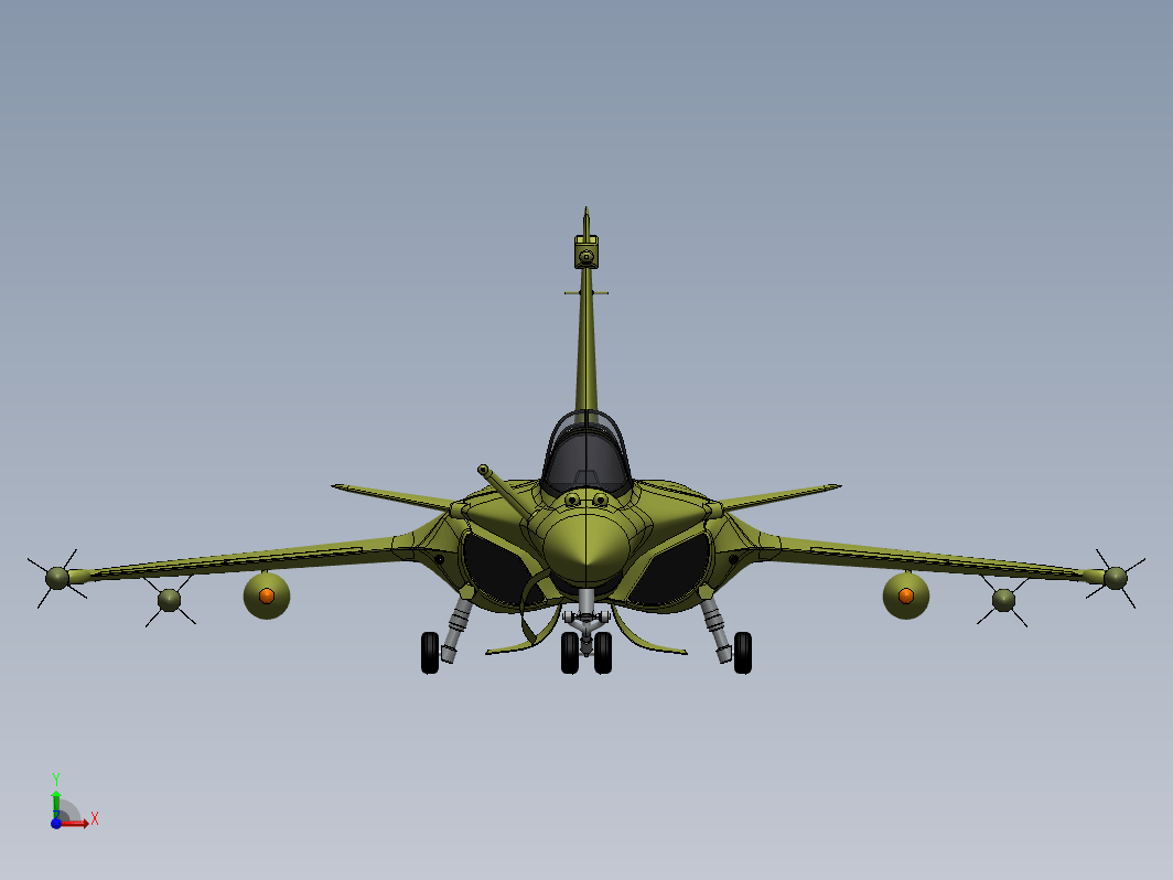 达索阵风(Dassault Rafale)战斗机