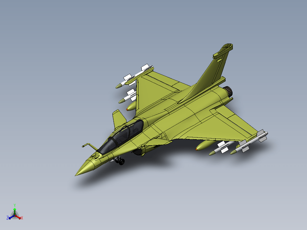 达索阵风(Dassault Rafale)战斗机