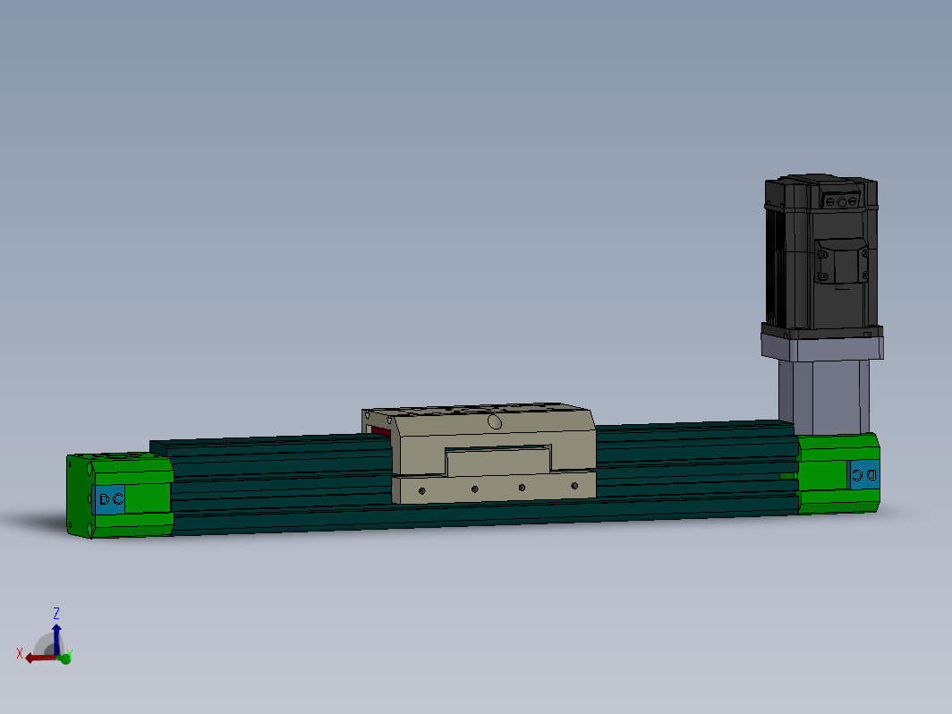 不锈钢滑轨滑台DC64-TB-MG（100-6000mm）(2)