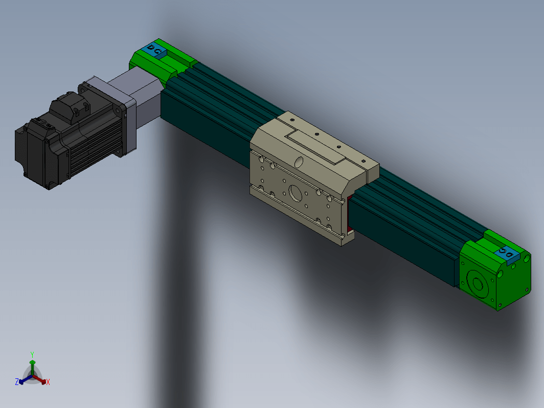 不锈钢滑轨滑台DC64-TB-MG（100-6000mm）(2)