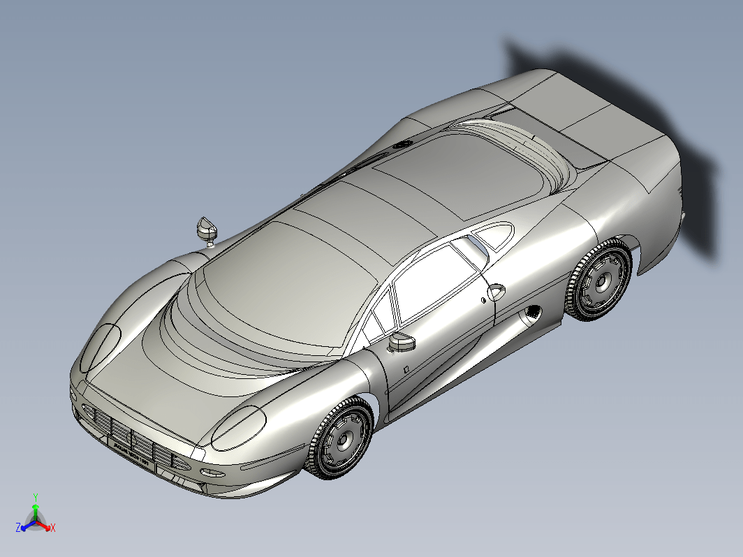 捷豹XJ220复制品的车