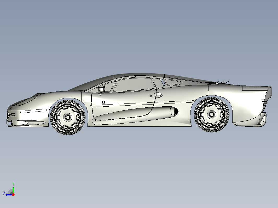 捷豹XJ220复制品的车