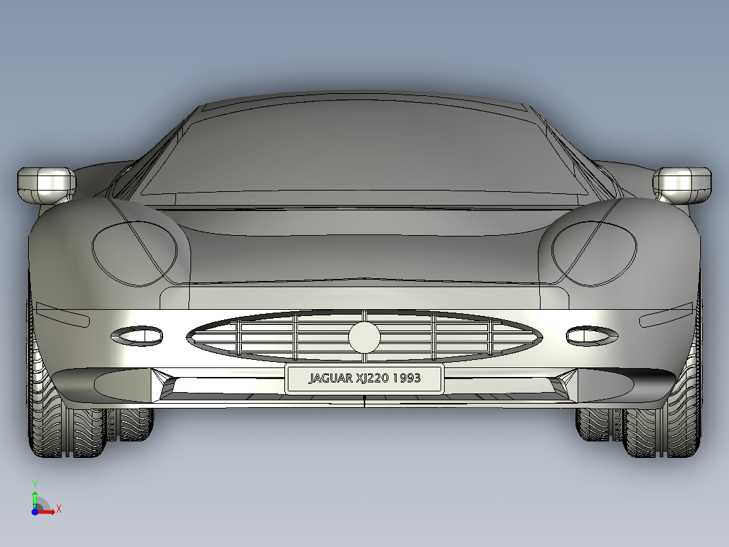 捷豹XJ220复制品的车