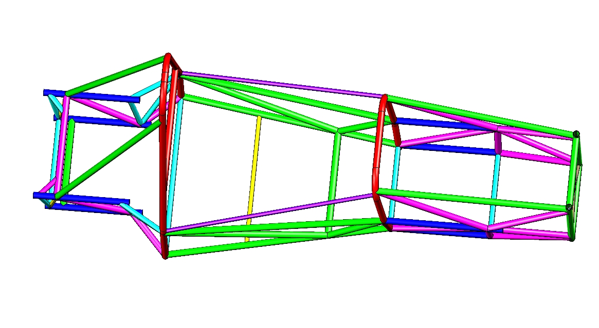 FSAE电动赛车整车布置及性能分析【含三维2张CAD图纸】三维Step+CAD+说明书