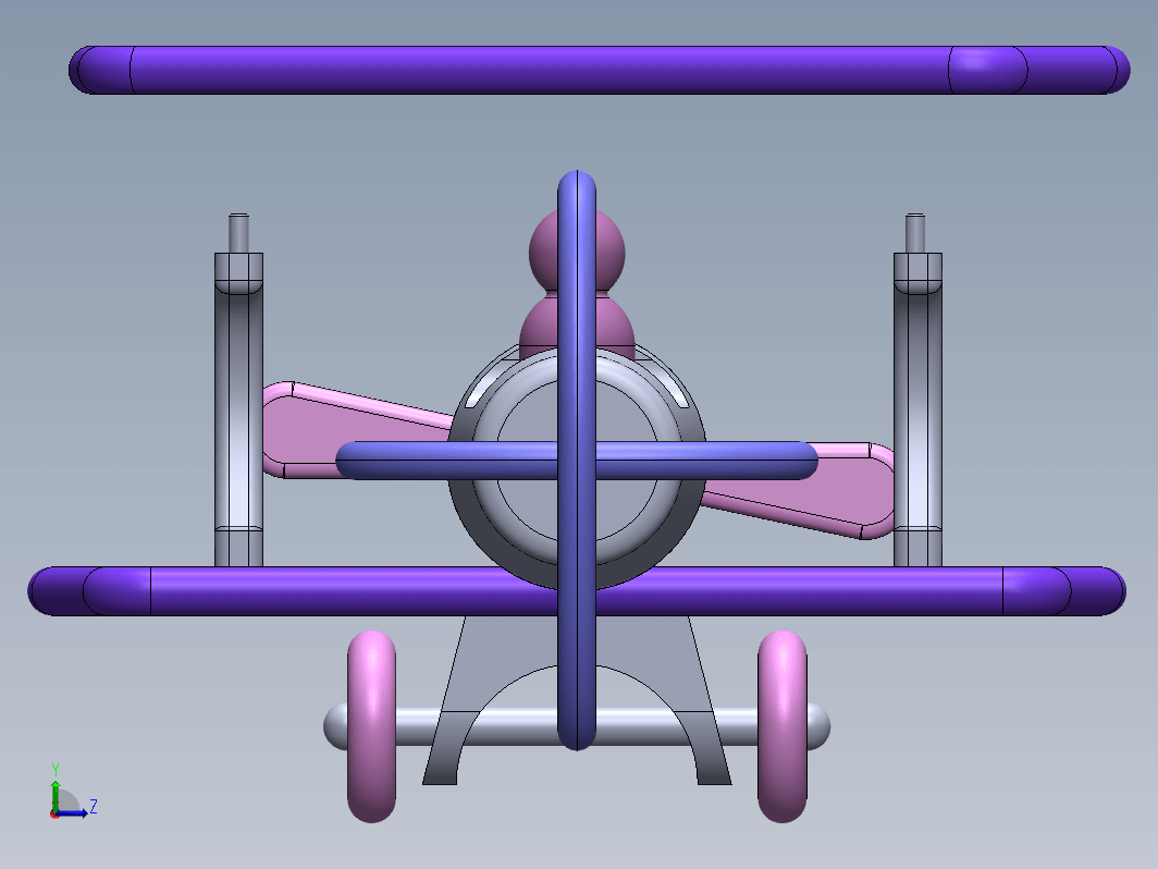 玩具飞机建模