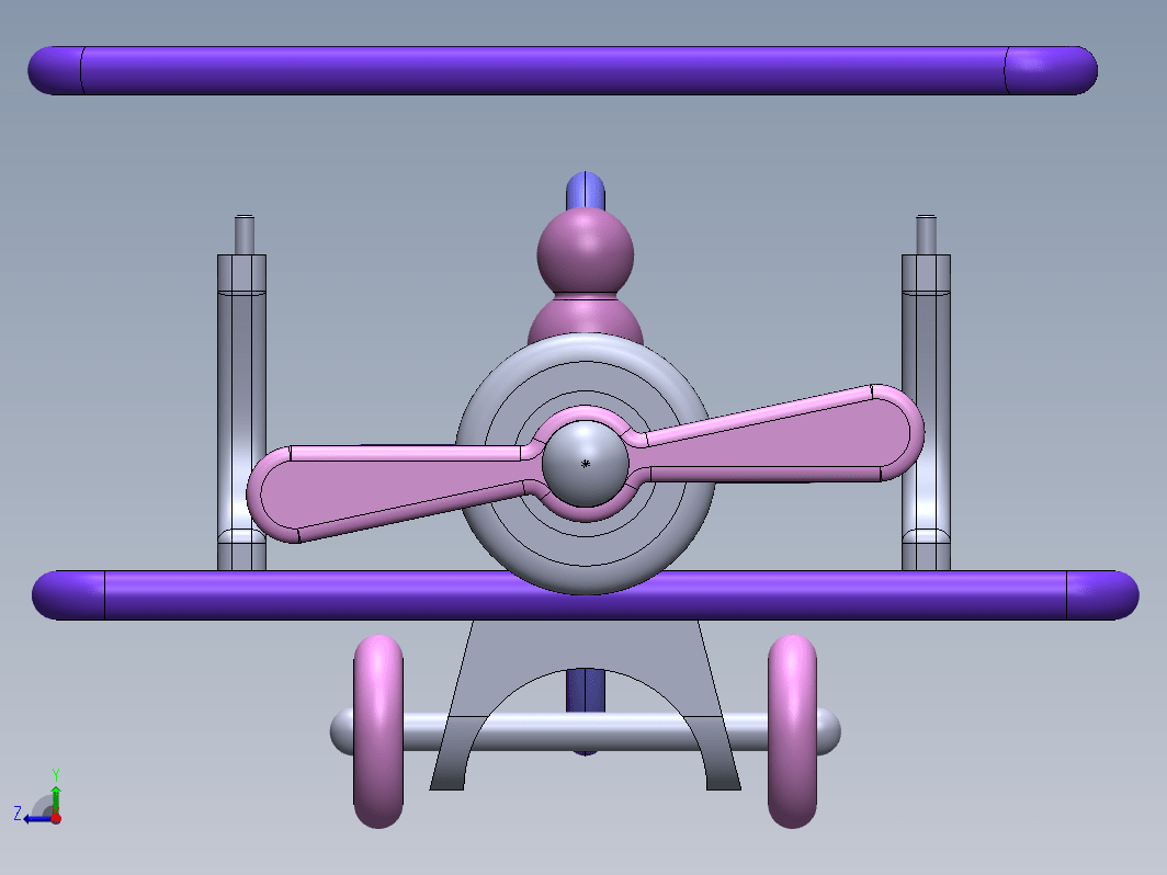 玩具飞机建模